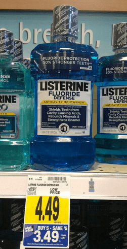 listerine coupon