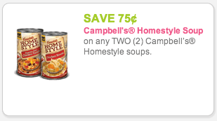 Campbell's Homestyle Soup coupon