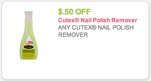 Cutex coupon