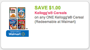 kellogg's cereal coupon
