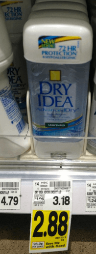 Dry Idea coupon
