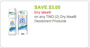 Dry Idea coupon