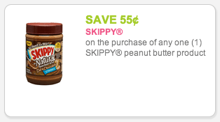 Skippy Peanut Butter coupon