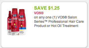 VO5 Professionals coupon