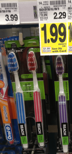 Reach Toothbrush coupons