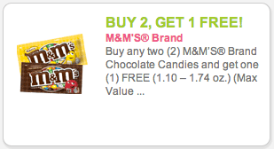 M&M's coupon