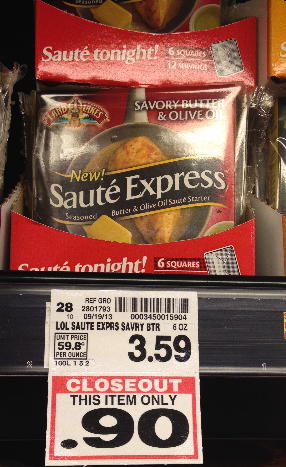  Saute Express printable coupon 