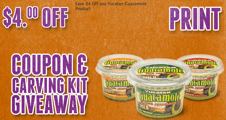Yucatan Guacamole Coupon