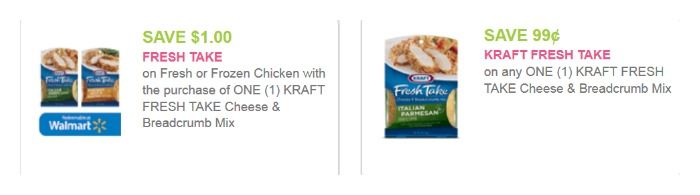 Kraft Fresh Take coupons