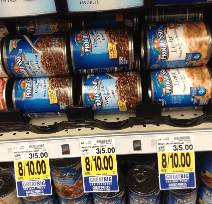 Progresso coupons