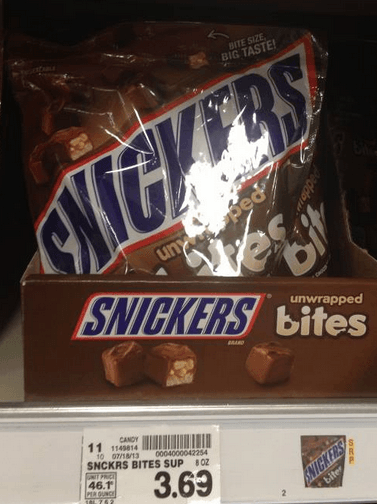 snickers bites coupon