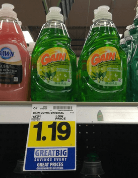 Gain Dishwashing Liquid Gain Dishwashing Liquid
