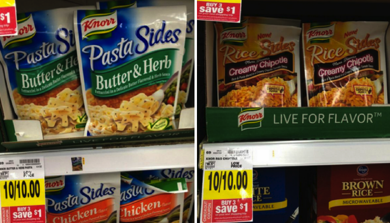 Knorr Sides coupon