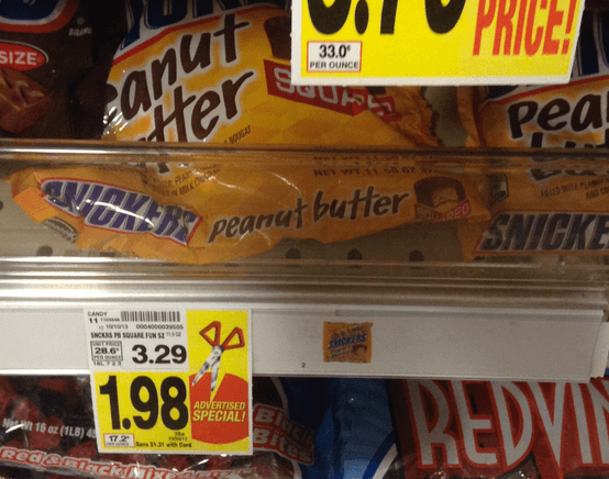 Snickers Peanut Butter Squared Coupon