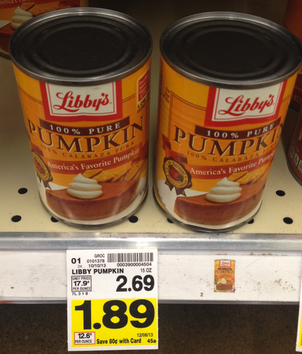 Libby's Canned Pumpkin coupon 