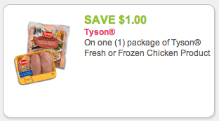 Tyson Chicken coupon