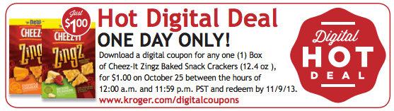 Cheez-It Zingz Baked Snack Crackers