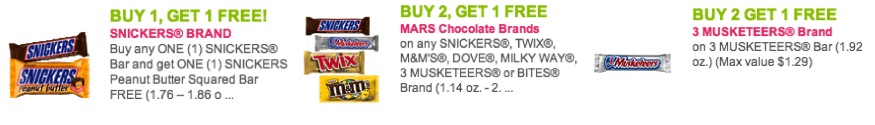 candy coupons
