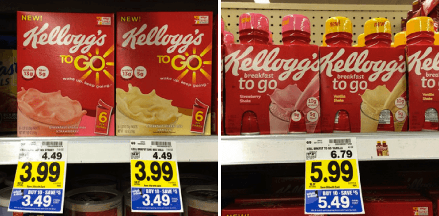 Kellogg's Breakfast Shake Coupons