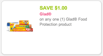 glad food storage coupon