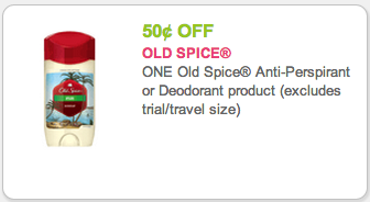 Old Spice coupon