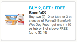Beneful Dog Food Coupon