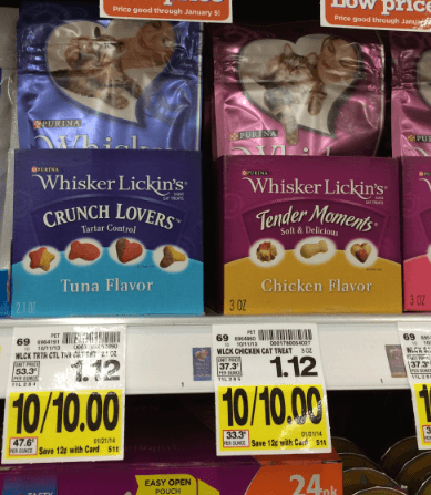 Purina Whisker Lickin's Kroger