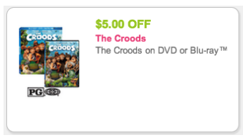 Croods coupon