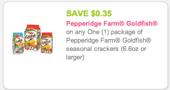 goldfish coupon