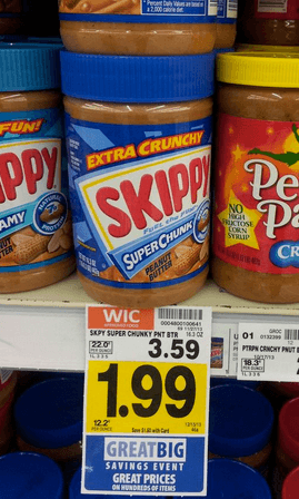 Skippy Peanut Butter kroger