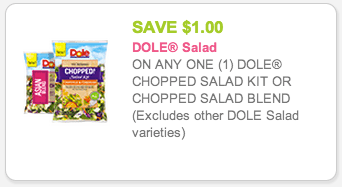 dole salad coupon