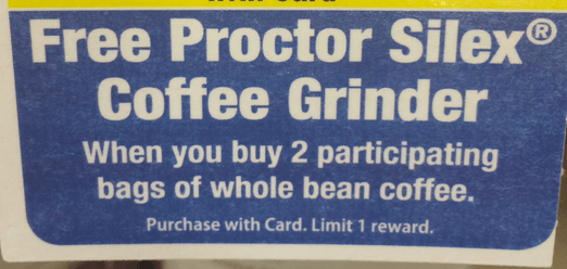 FREE Coffee Grinder FREE Coffee Grinder
