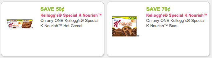 Special K Nourish Coupons