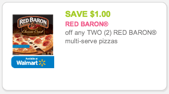 Red Baron Pizza Coupon