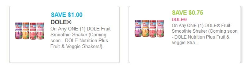 Dole Coupons