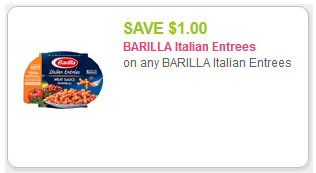 Barilla coupons