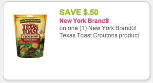 New York Texas Toast Croutons Coupon