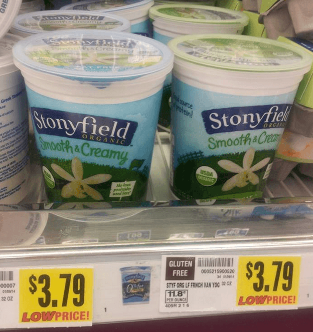 Stonyfield coupon
