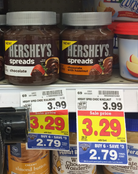 Hershey's Spreads Coupon