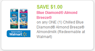 Blue Diamond Almond Breeze Coupon