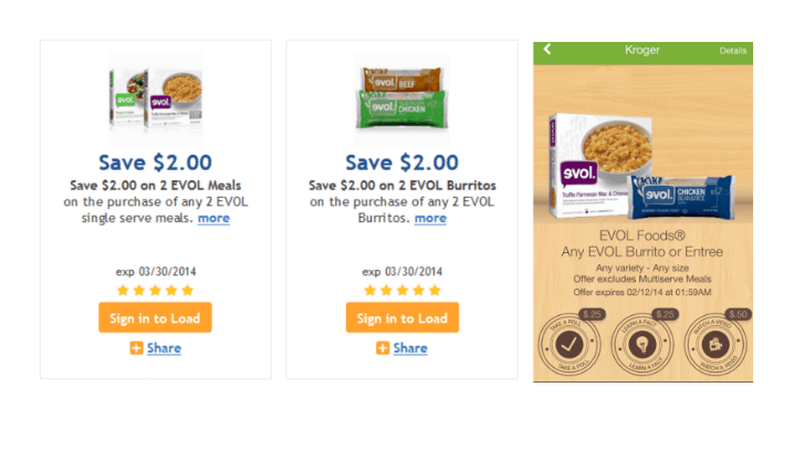 EVOL Burritos and Entrees Kroger
