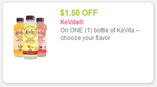 KeVita Sparkling Probiotic Drink Coupon