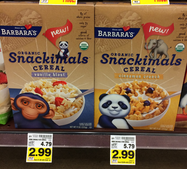 Barbara's Organic Cereal