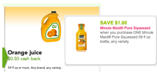 orange juice coupon