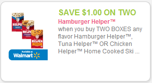 Hamburger Helper Coupon
