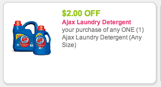 Ajax Laundry Detergent Coupon