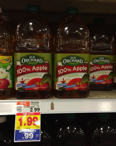 Old Orchard Juice kroger