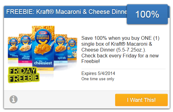 FREE Kraft Macaroni & Cheese FREE Kraft Macaroni & Cheese