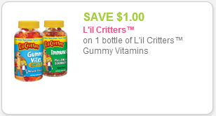 L'il Critters Gummy Vitamins Coupon