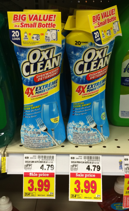 OxiClean Dishwasher Detergent kroger